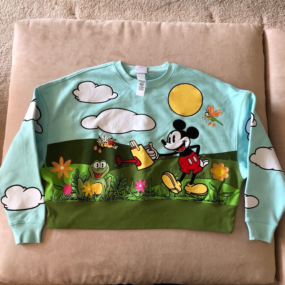 Disney Parks Exclusive Mickey & Co Crop Sweater